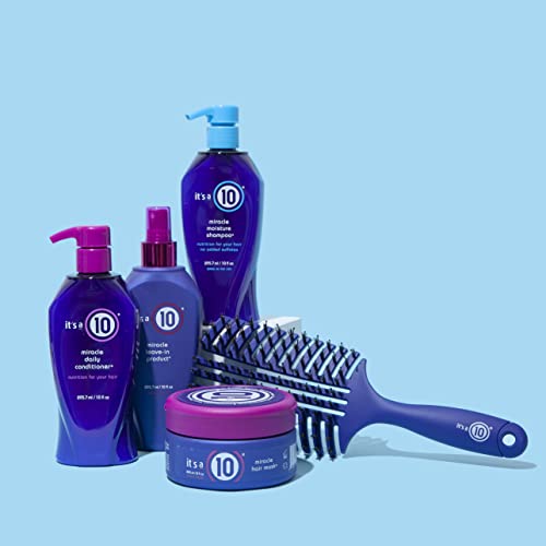 It's a 10 Haircare - Miracle Leave-In Product Spray, Natural Ingredients, Smoothes & Eliminates Frizz, Restores Shine, Colour Safe, Natural Ingre