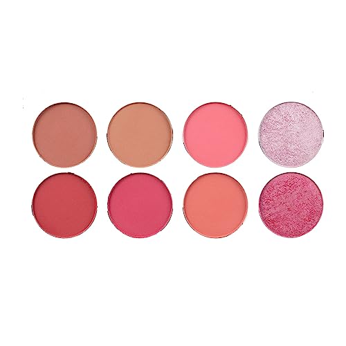 Makeup Revolution, Ultra, Blush Palette, Sugar & Spice, 8 Shades ( Pack of 1)
