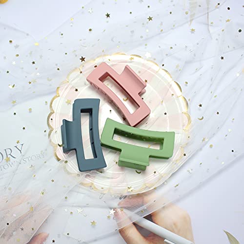 Hair Clips for Thick Hair,Hair Claw Clips Strong Hold Hair Clips for Women Thick Thin Hair 3PCS