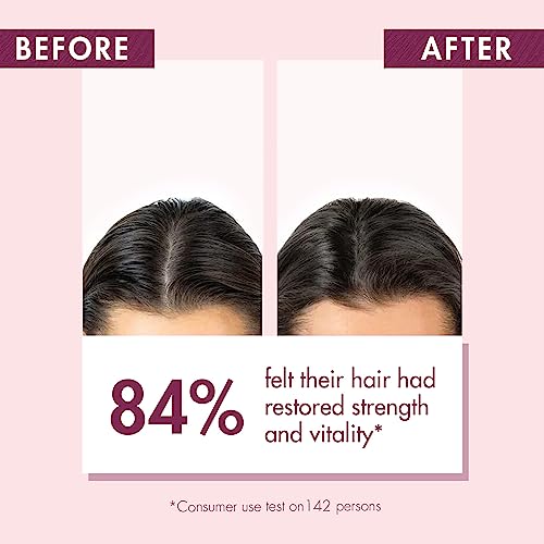 Klorane Strengthening Quinine and Organic Edelweiss Shampoo – Tired Hair, Hair Loss – Sulphate-Free, Vegan* Formula – 1x 400ml Bottle