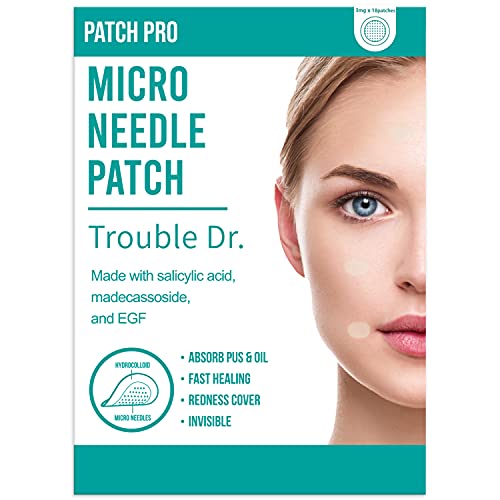 PATCH PRO MICRO NEEDLE PATCH Trouble Dr. 18pcs, microneedle for pimple patches, spot treatment, breakouts, absorb impurities, invisible spot patc