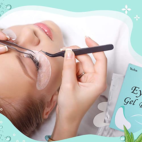 Eye Gel Pads, 65 Pairs Eye Pads for Eyelash Extensions Lints Free, Facials, Under Eye Gel Pads for Pro Salon and Individual Eyelash Extension