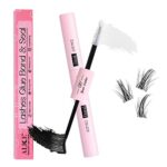 ALICE Lash Bond and Seal, Cluster Lashes Glue for DIY Eyelash Extensions, Individual Lash Glue for Clusters, Super Strong Hold Latex Free Waterpr