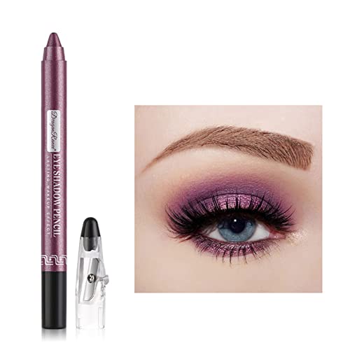 Eyeshadow Pen, Crayon Waterproof Eyeshadow Stick, Shimmer Cream Eye Shadow Pencil, Lasting Waterproof And Not Blooming Pearlescent Eyeliner Penci