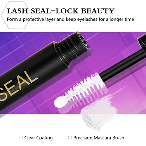 Lash Bond and Seal Lash Glue Cluster Lashes Glue Bond and Seal Eyelash Glue for DIY Eyelash Extension Strong Hold 48 Hours Cluster Lash Glue 10ml