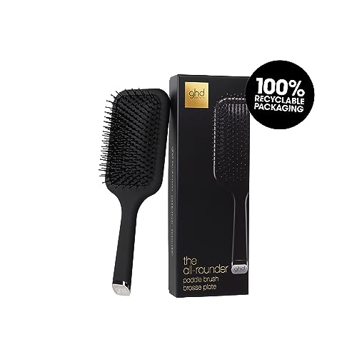 ghd Paddle Brush Hair Brush, Fast and Effective on Mid to Long Hair, Detangles, Smooths, Creates Sleek Blow-dries