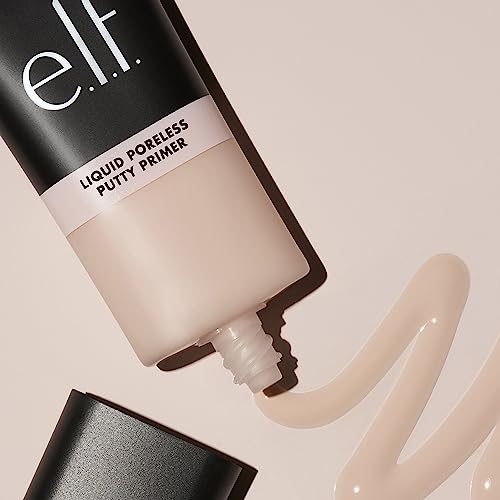 e.l.f. Liquid Poreless Putty Primer, Hydrating Liquid Face Primer For A Smooth Complexion, Grips Makeup For Longwear, Vegan & Cruelty-free