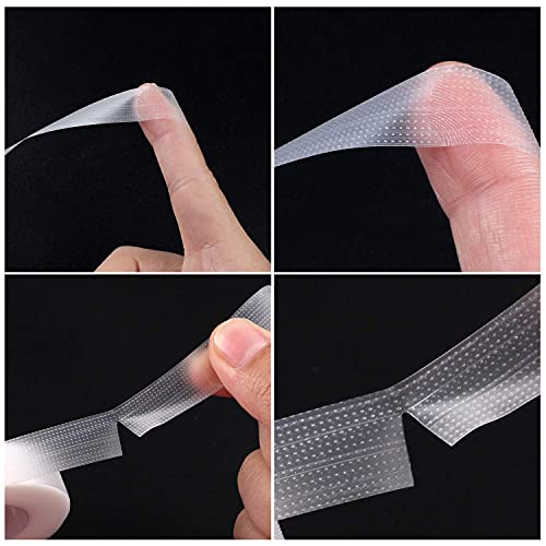 Lash Tape,8 Rolls PE Micropore Medical Tape for Eyelash Extension, Fabric Tape For False Eyelash Patch Makeup Tool (0.5inch x 10 Yards)