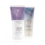 White Hot Brighten Duo: Brilliant Shampoo & Luminous Conditioner 200ml, lights up white & grey hair, banishes brassy tones, purple shampoo
