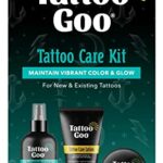 Tattoo Goo Aftercare Kit Includes Antimicrobial Soap, Balm, and Lotion, Tattoo Care for Color Enhancement, (3 Piece Set)