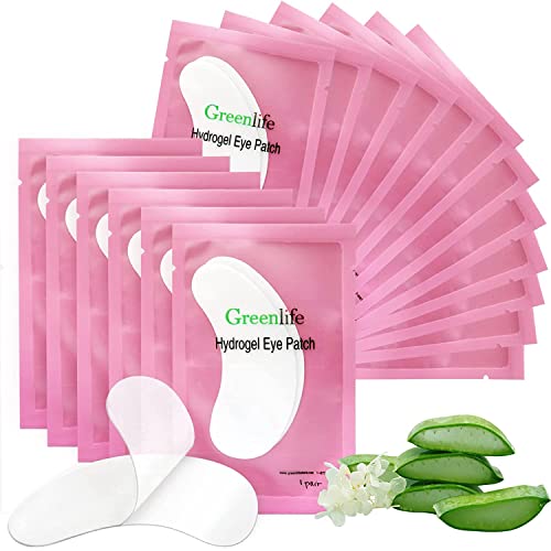 GreenLife® 100 Pairs Eyelash Lash Extension Under Eye Patches Under Eye Gel Collagen Eye Pads Lint Patches
