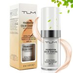 TLM Flawless Colour Changing Warm Skin Tone Foundation, Moisturizing Foundation Makeup, Naturally Blends, Long Lasting for Face Makeup, Waterproo