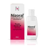 Nizoral Anti-dandruff Shampoo 60ml, clinically proven Treatment for dandruff flare ups, relieve itching, helps remove flakes and soothe inflammat