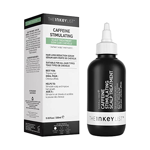 The INKEY List 1% Caffeine Stimulating Scalp Hair Loss Reduction Serum Overnight Treatment 150ml