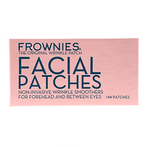Frownies Anti-Wrinkle Patches for Forehead & Between Eyes. 144 Original Facial Wrinkle Smoothers. Prevent Wrinkles, Reverse signs of ageing Natur