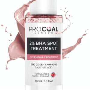 2% BHA Spot Treatment 30ml by Procoal, Fast-Acting Blemish Spot Treatment For Face with Salicylic Acid, Helps Dry Up Pesky Pimples - Made in UK
