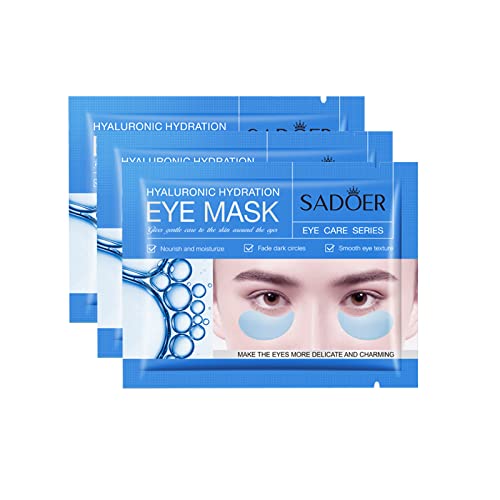 Hyaluronic Acid Under Eye Patches, Hydrate Eye Mask, Anti-aging, Improve Dark Circles, WrinkleReduction, Deep Hydration, Women's Eye Treatment Ma