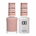 DND Duo Gel & Nail Polish Set - French Vanilla 621-2x15ml