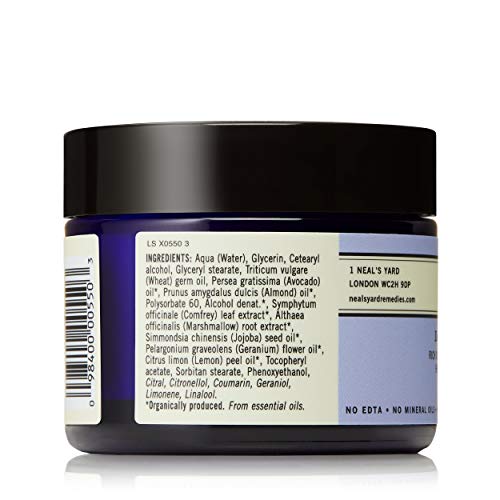 Neal's Yard Remedies Vitamin E & Avocado Night Cream | Deeply Moisturising & Replenishing | 50g