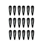20 Pack Hair Clips, 2 Inch Metal Hair Clips, Kids Barrettes Girls' Hair Accessories, Barrettes Women Metal Snap Hair Clips Accessories Non-Slip B
