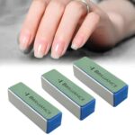 3PCS Nail Buffer Blocks,4-Sided High Polished Nail Files Glossy in ONE Minute,Manicure Treatment Sanding File for Shiny Glossy Surface Natural Na