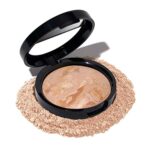 LAURA GELLER NEW YORK Award-Winning Baked Balance-n-Brighten Color Correcting Powder Foundation - Fair - Buildable Light to Medium Coverage - Dem