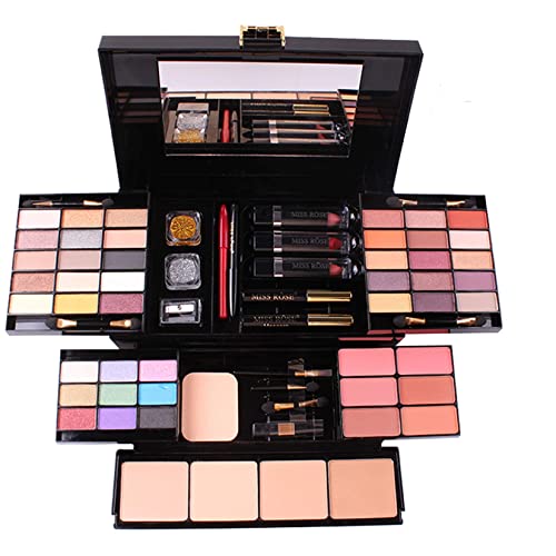 FantasyDay All-in-one Makeup Set Gift Surprise | Full Makeup Kit for Women Multipurpose Essential Starter Bundle Include Eyeshadow Palette Lipsti
