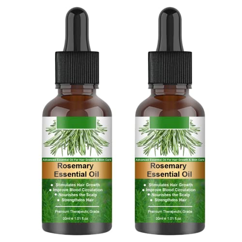 Rosemary Hair Growth Oil, Rosemary Essential Oil, Rosemary Oil for Hair Growth & Skin Care,Stimulates Hair Growth,Strengthens Hair, Nourishes Sca