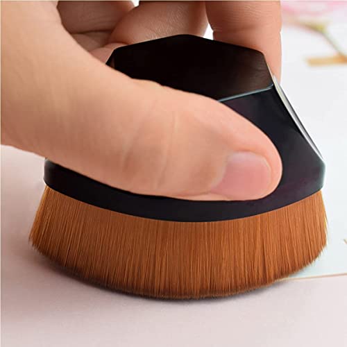 Foundation Brush, Kabuki Brush, Foundation Brush for Liquid Makeup, Kabuki Foundation Brush, Foundation Brushes, Dry and Wet Dual Use Face Brush,