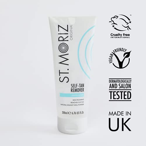 St Moriz Original Self Tan Remover Scrub | Exfoliating Fake Tan Remover Scrub | Removes Old, Faded Tan | Skin Polishing | 200ml