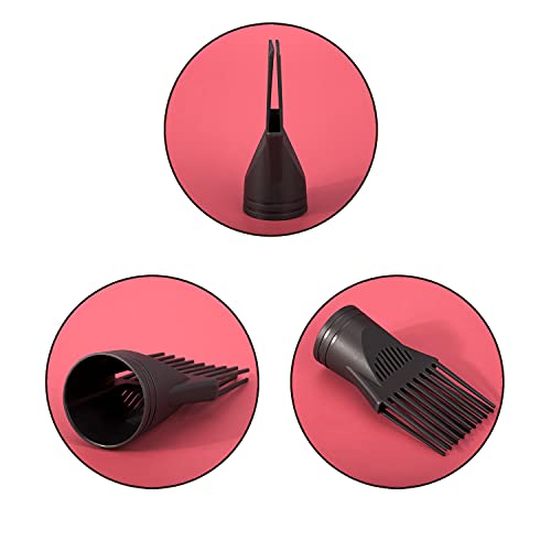 Matory 1 Pack Pick Comb Attachment Hair Dryer Diffuser Wind Blow Cover Comb Attachment Nozzle for Hair Salon Home