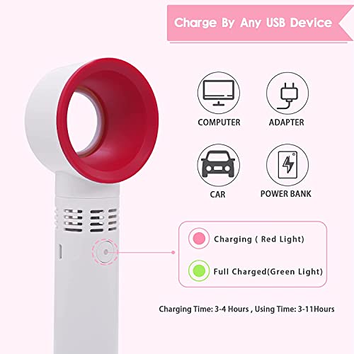 Mini Eyelash Fan Dryer Portable USB Rechargeable eyelash dryer fan for Essential Eyelash Extension Supplies (white)