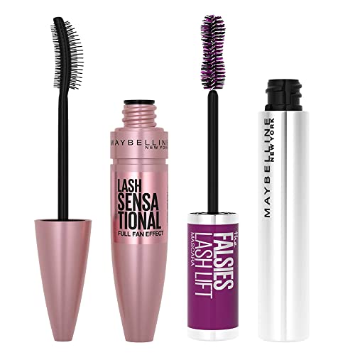 Maybelline New York Volume Mascara Lash Sensational, Black, 9.5 ml, Pack Of 1