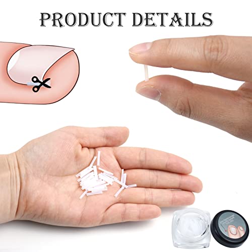 52 Pcs Ingrown Toenail Correction Strips Brace Kit, Ingrown Toenail Corrector Toenail Correction Patches Ingrown Toenail Treatment Toenail Straig