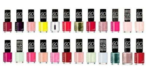 Beautynstyle Rimmel London 60 Second Rita Ora Super Shine Nail Polish Assorted Set Of 15