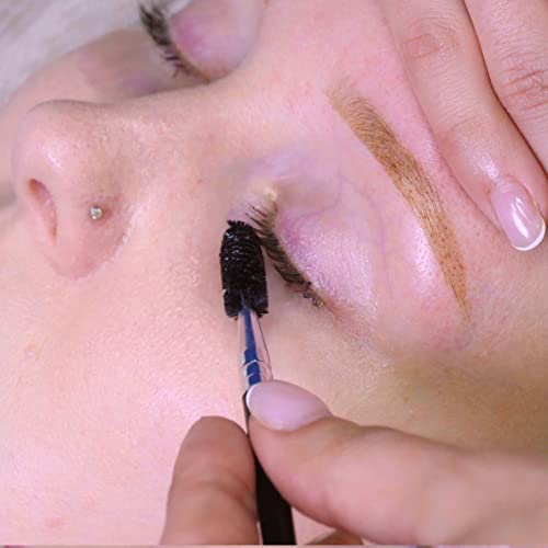 Mylee Express Lash & Brow Kit – 2 in 1 No Mix Formula, Tint + Developer Gel + Double Sided Brush, Professional Eyelash & Eyebrow Dye Tinting, Lon