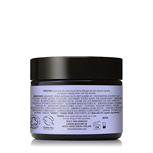 Neal's Yard Remedies Almond Moisturiser | Rich in Vitamins to Tone, Balance & Protect Skin | 50 g