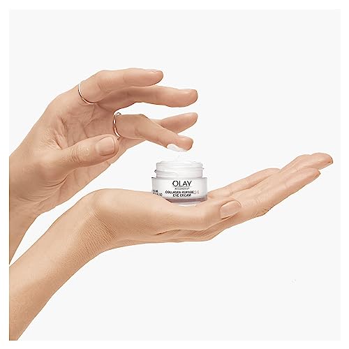 Olay Collagen Peptide 24 Eye Cream, Olay's Highest Concentration In Collagen Peptides, Anti-Ageing Skin Treatment Without Fragrance, Firming Eye