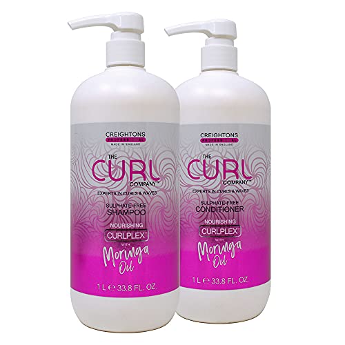 The Curl Company Supersize Sulphate-Free Conditioner (1 Litre) - Hydrates & promotes healthy, shiny curls. Created with our professional CURLPLEX