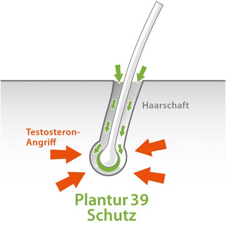 Plantur 39 Caffeine Tonic Prevents and Reduces Hair Loss 200ml | Support Hair Growth and Hair Thickening | Women Hair Care Made in Germany