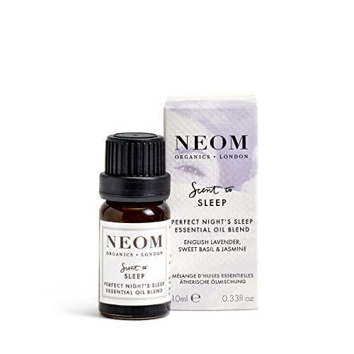NEOM - Perfect Night's Sleep Essential Oil Blend 10ml | Lavendar, Chamomile & Patchouli | Scent to Sleep