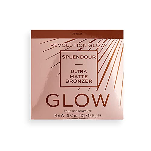 Makeup Revolution, Splendour Matte Bronzer, Medium, 15.5 g