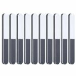Professional Nail Files and Buffers, Uooker 3 Ways Washable Double Sided Nail Files, Shape and Shine Nail Tool, Professional Nail Art Kit, Pack o