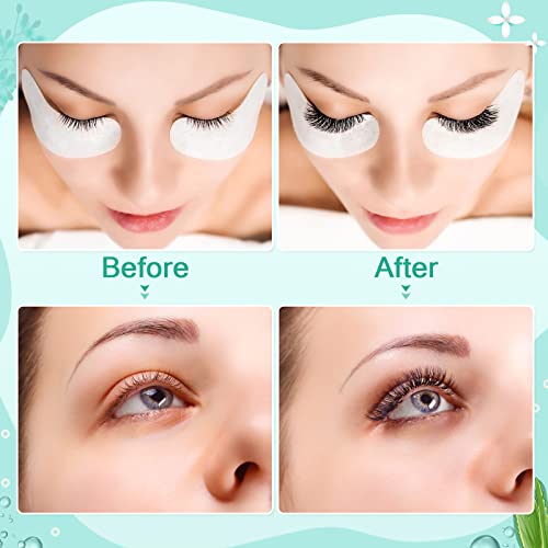 Eye Gel Pads, 65 Pairs Eye Pads for Eyelash Extensions Lints Free, Facials, Under Eye Gel Pads for Pro Salon and Individual Eyelash Extension