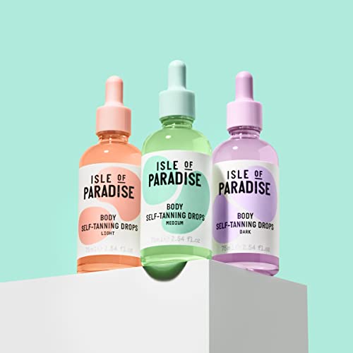 Isle of Paradise Self-Tanning Body Drops Dark 75ml