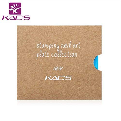 KADS Nail Stamping Plate Fashion Nail Art Stamp Template DIY Image Template Manicure Stamping Plate Stencil Tools (FASHION 005)