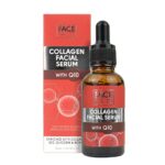 Face Facts Collagen & Q10 Facial Serum | Ubiquinone (Q10) + Collagen + Betaine | Soften + Smooth | Temporarily reduce the appearance of fine line
