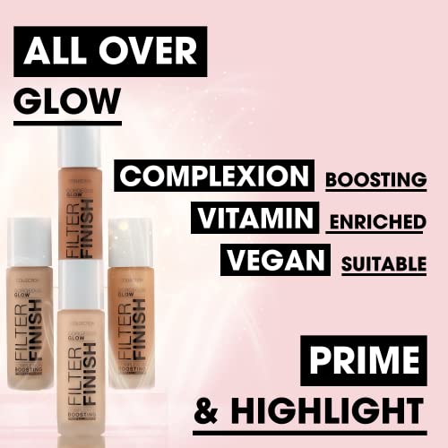 Collection Cosmetics Gorgeous Glow Glossy Primer Serum Elixir, Primes and Hydrates, 15ml