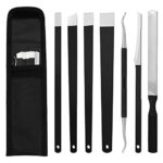 XINRUI 7pcs Ingrown Toenail Tool Pedicure Tool Kit, Stainless Steel Ingrown Toenail File and Lifter Professional Podiatrist Toenail Nipper Set fo