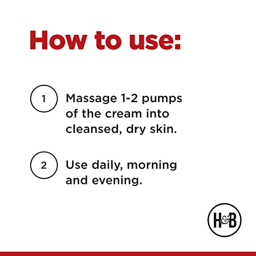 Hawkins & Brimble Energising Men’s Face Moisturiser, Sensitive Skin Moisturiser for Men with Natural Ingredients, Hydrating Moisturiser for Dry S